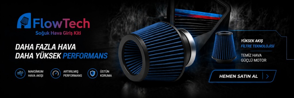 FlowTech Soğuk Hava Giriş Kiti — Daha Fazla Hava, Daha Yüksek Performans